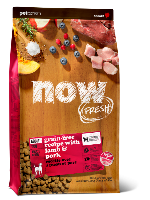 NOW FRESH!™ 全犬種 無穀物成年紅肉狗糧配方 (羊肉、豬肉) (香港行貨)