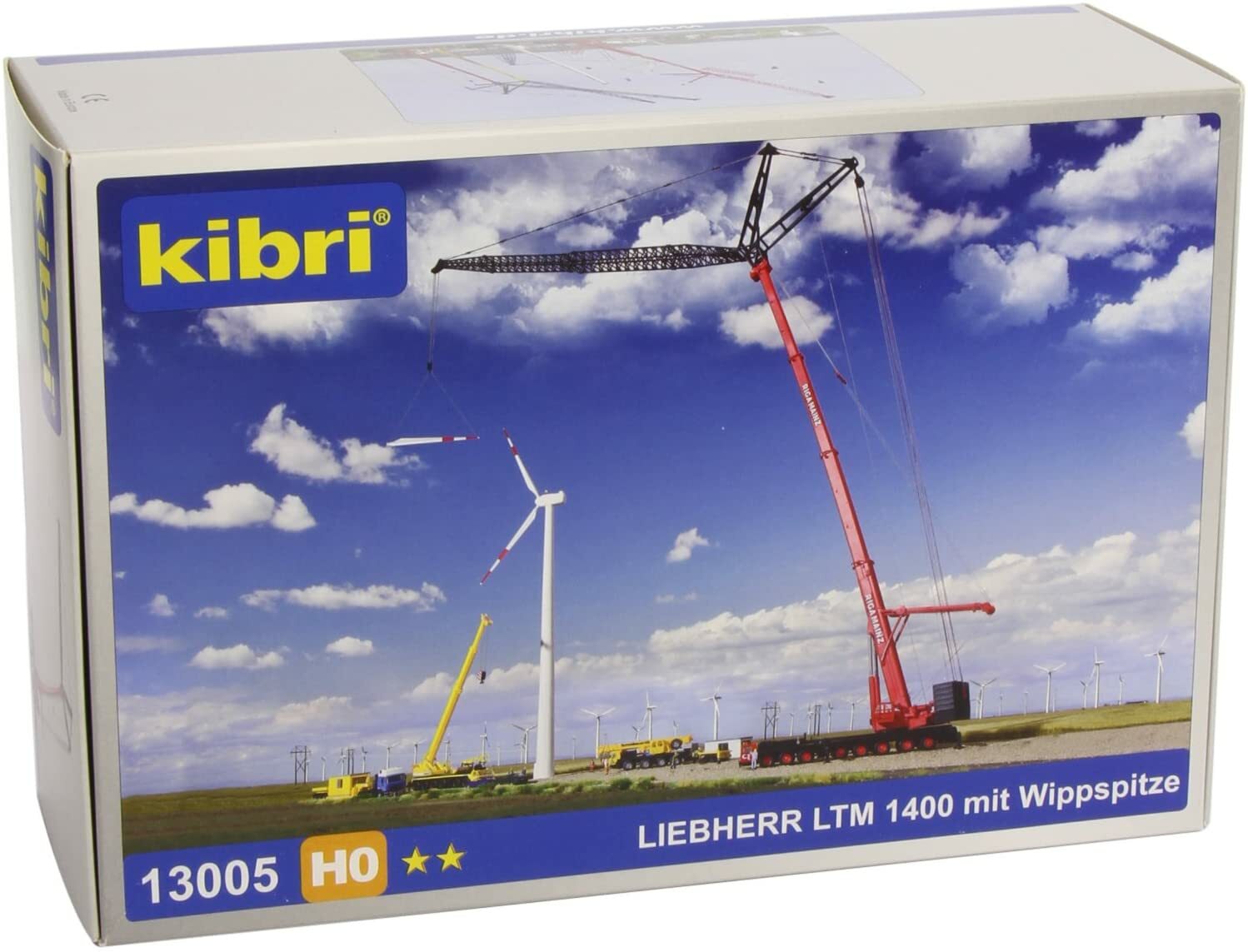 Kibri 13005 (HO kit) LIEBHERR LTM 1400 移動式起重機+吊臂