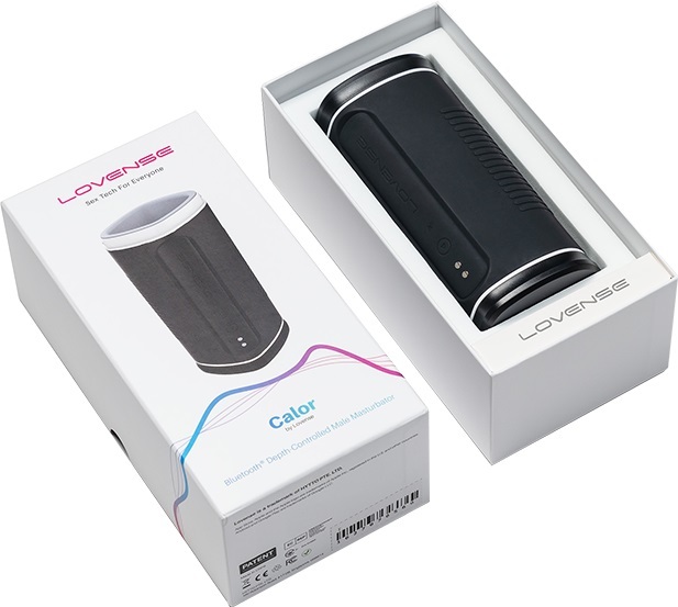 Lovense Calor 深度感應加熱 電動飛機杯