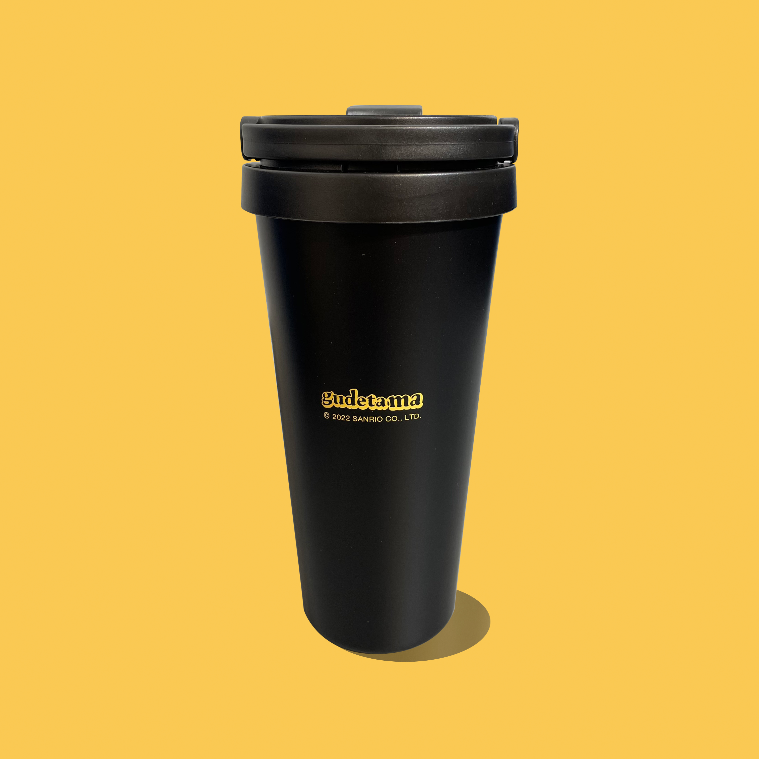 蛋黃哥-隨行杯500ml-黑