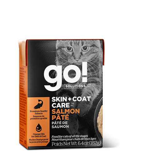 GO! SOLUTIONS™ 護膚美毛系列 三文魚肉醬貓糧配方(香港行貨)