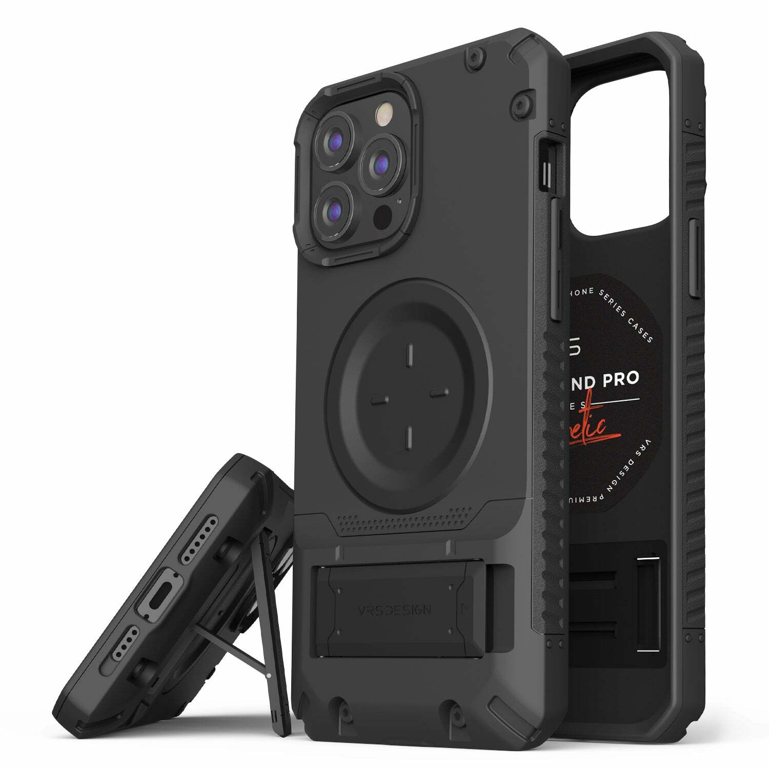 【13 / 14系列現貨】VRS Desgin - Magsafe Quick Stand Pro - iPhone 13 Pro Case 防撞支架手機殼
