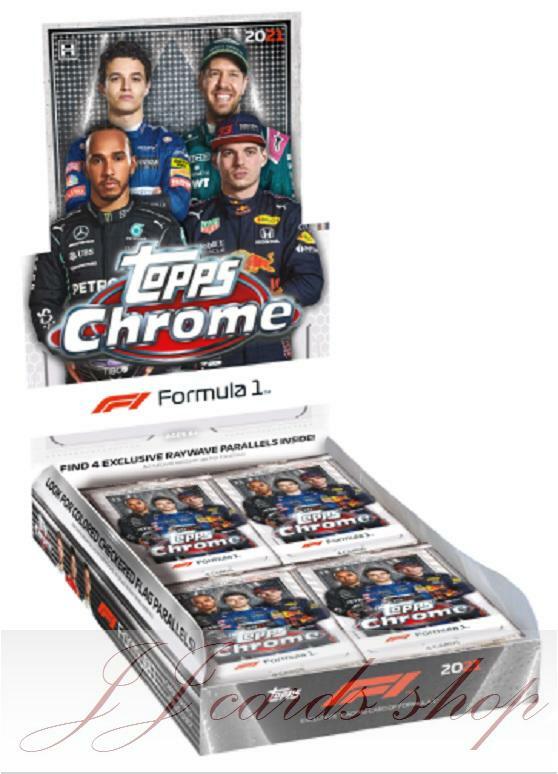 2021 Topps Chrome Formula 1 HOBBY LITE 一級方程式F1 賽車卡卡盒