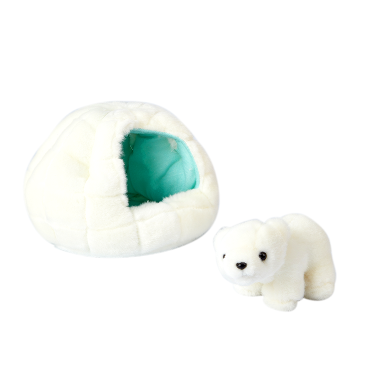 large stuffed polar bear