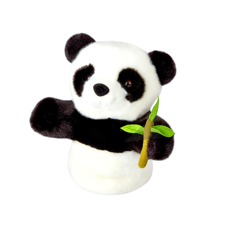 Panda with Bamboo Hand Puppet 