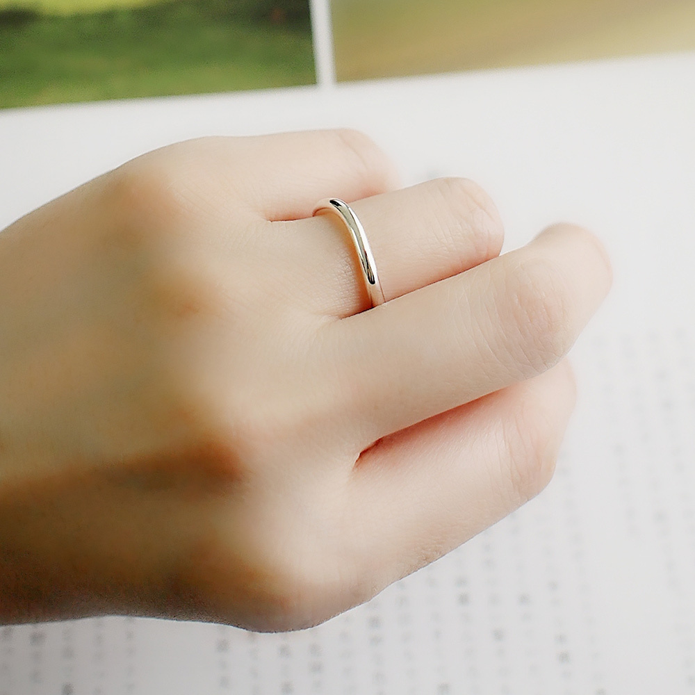 溫柔純銀戒指/SR951