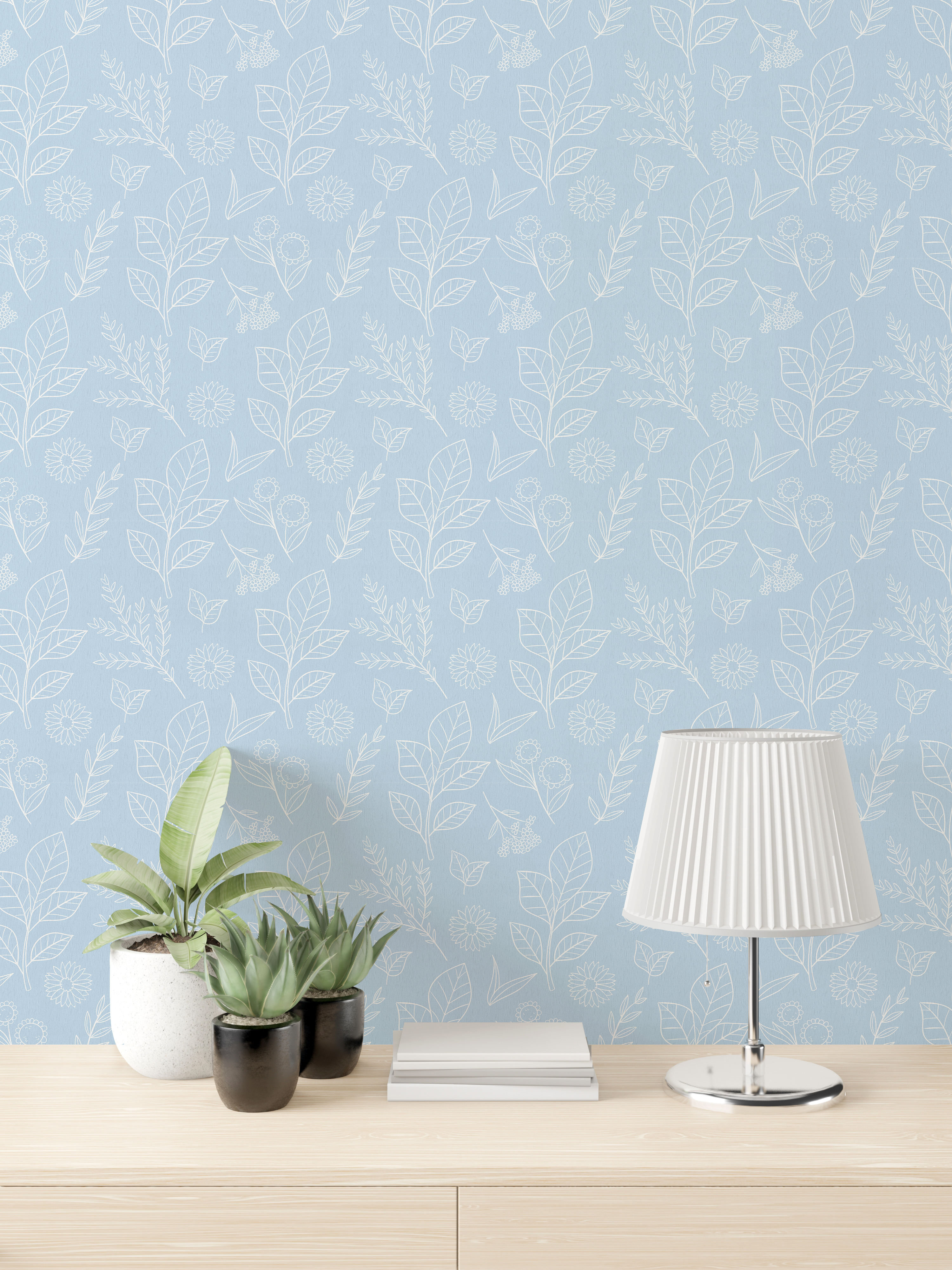 美牆壁布//沁涼每一夏(約1.5坪/捲)