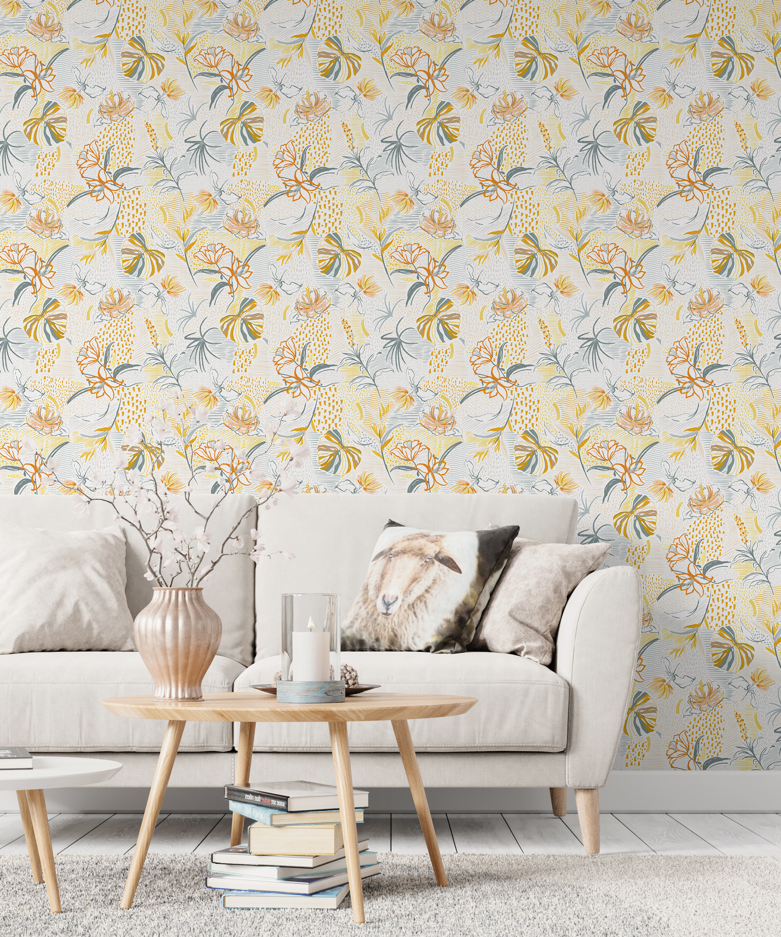 美牆壁布//清漾園地(約1.5坪/捲)