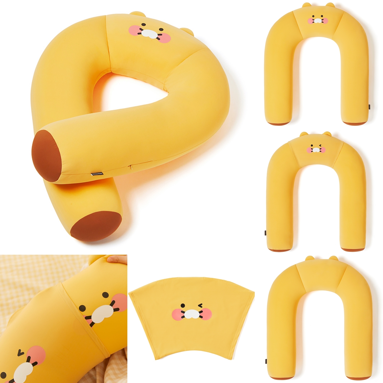 韓國直送🇰🇷Kakao Friends 春植Choonsik U形攬枕/多功能枕