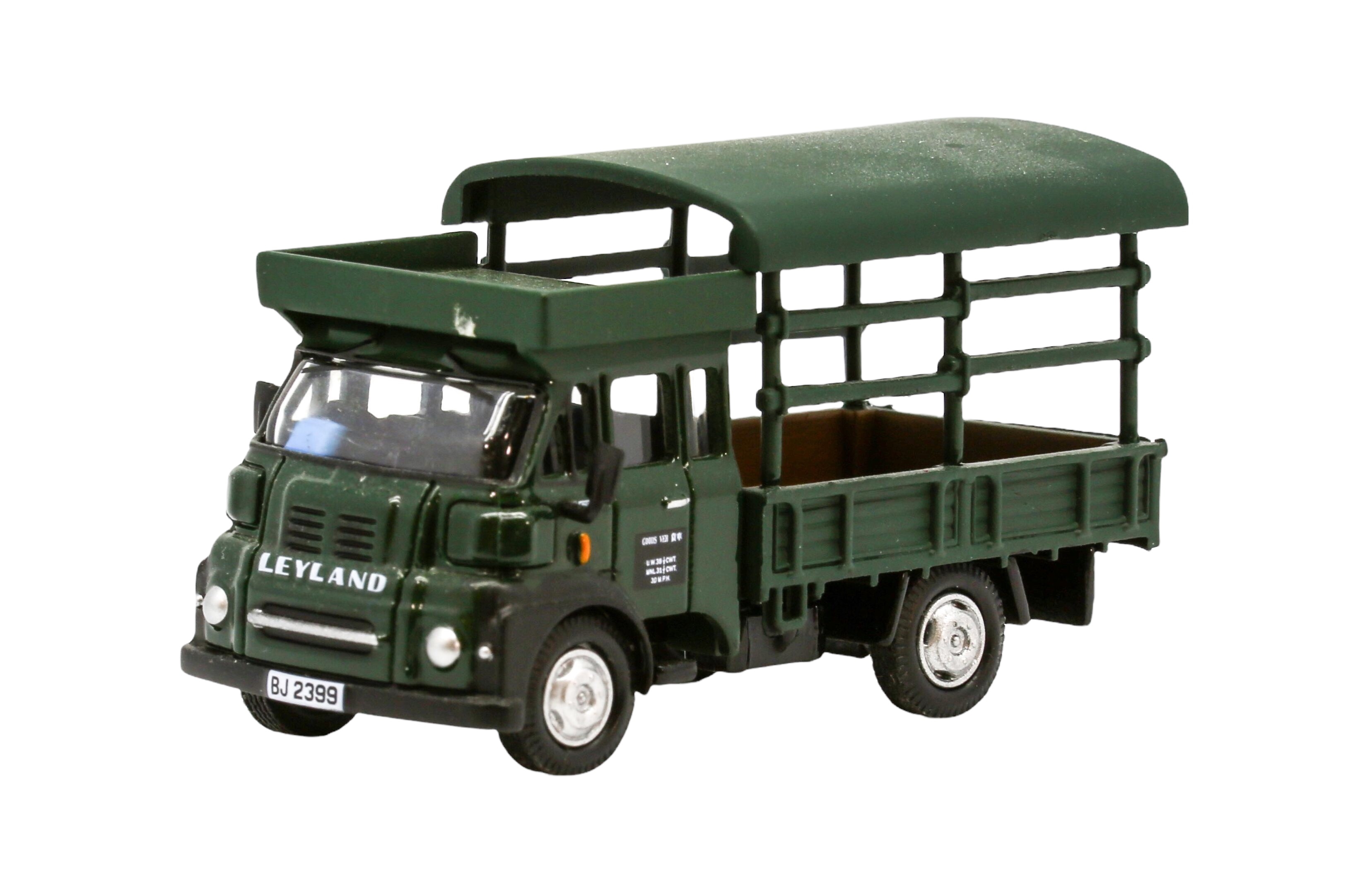 1/76 BEST CHOOSE 利蘭貨車 全蓬頭綠頭 (160104)