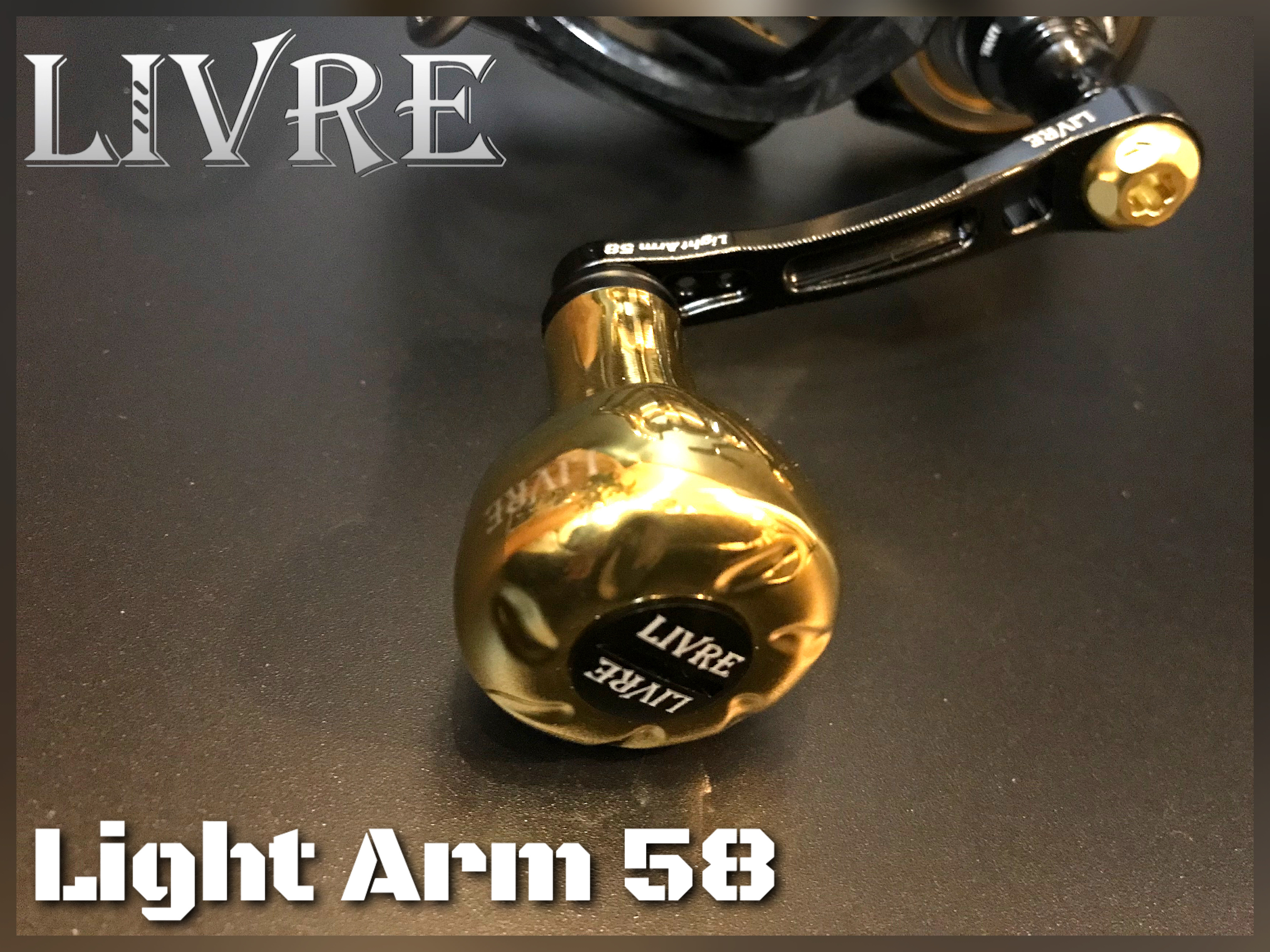 LIVRE] Light Arm 58 Single Handle Spinning Reel Handle
