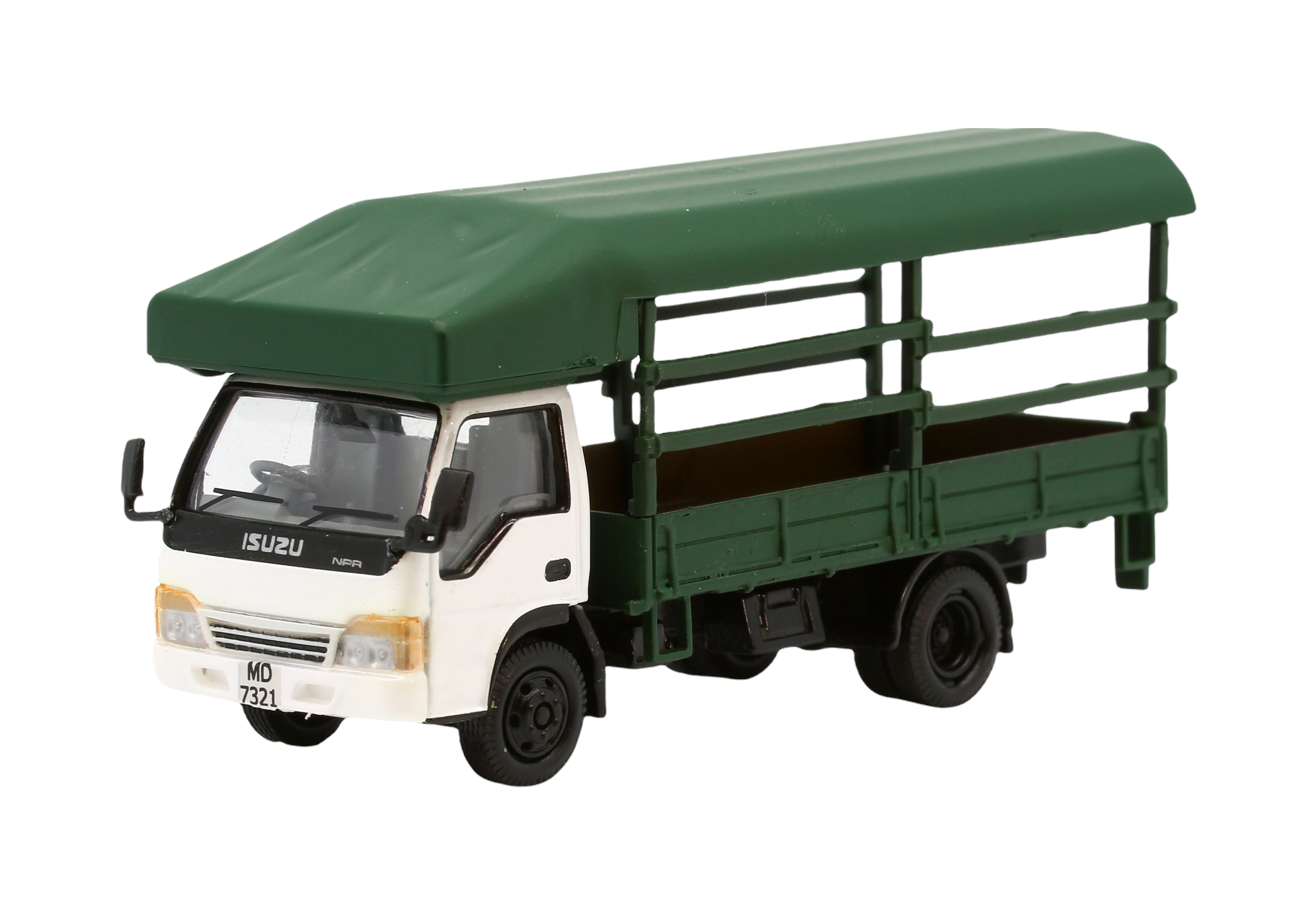 1/76 BEST CHOOSE 香港五十鈴帆布式貨車帶尾板式 (I137611)