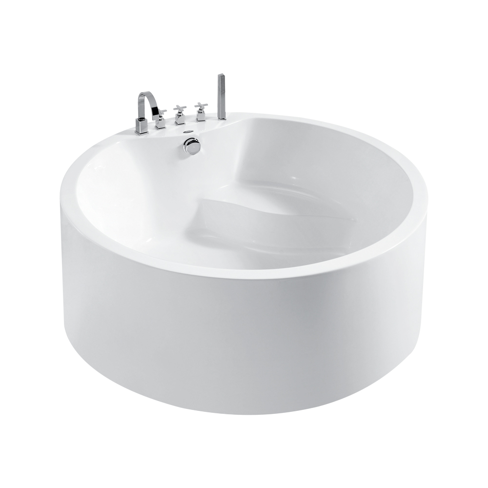 恆潔衛浴 浴缸推薦型號 HLB643SNA1-154 單人獨立缸 *訂製品