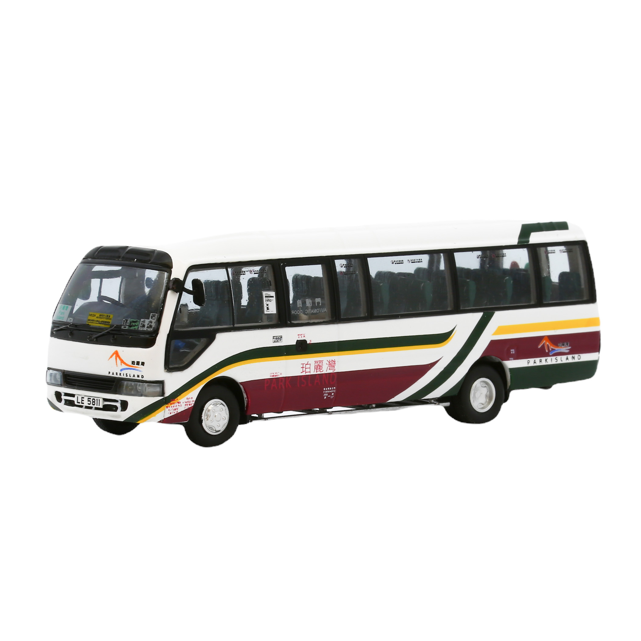 1:76 珀麗灣 Toyota Coaster BB59R - LE5811 @ 珀麗灣 NR334 (機場色) (63810)
