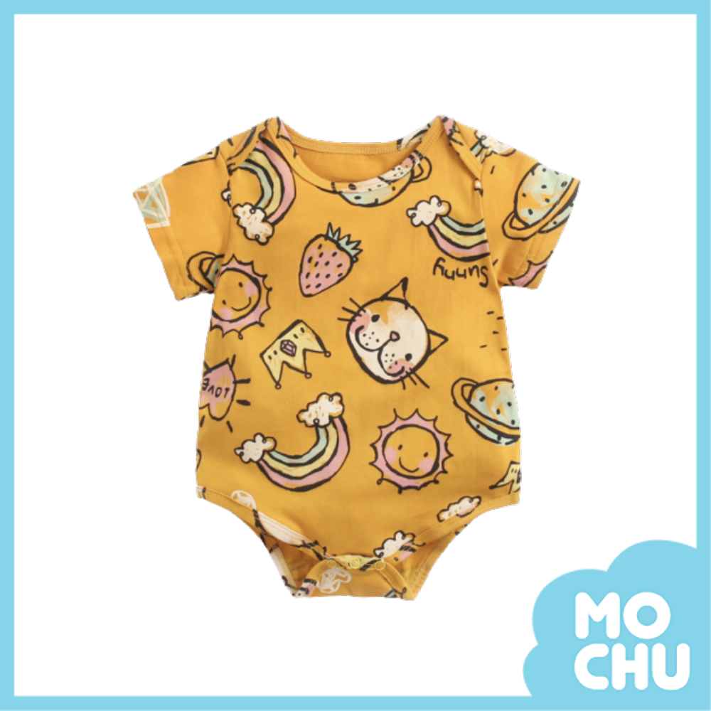 陽光貓咪信封領包屁衣