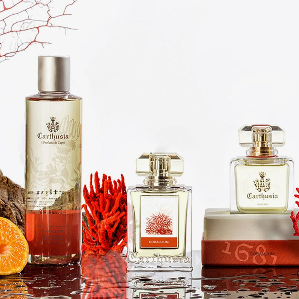 義大利 Carthusia｜紅珊瑚香水沐浴露/Corallium