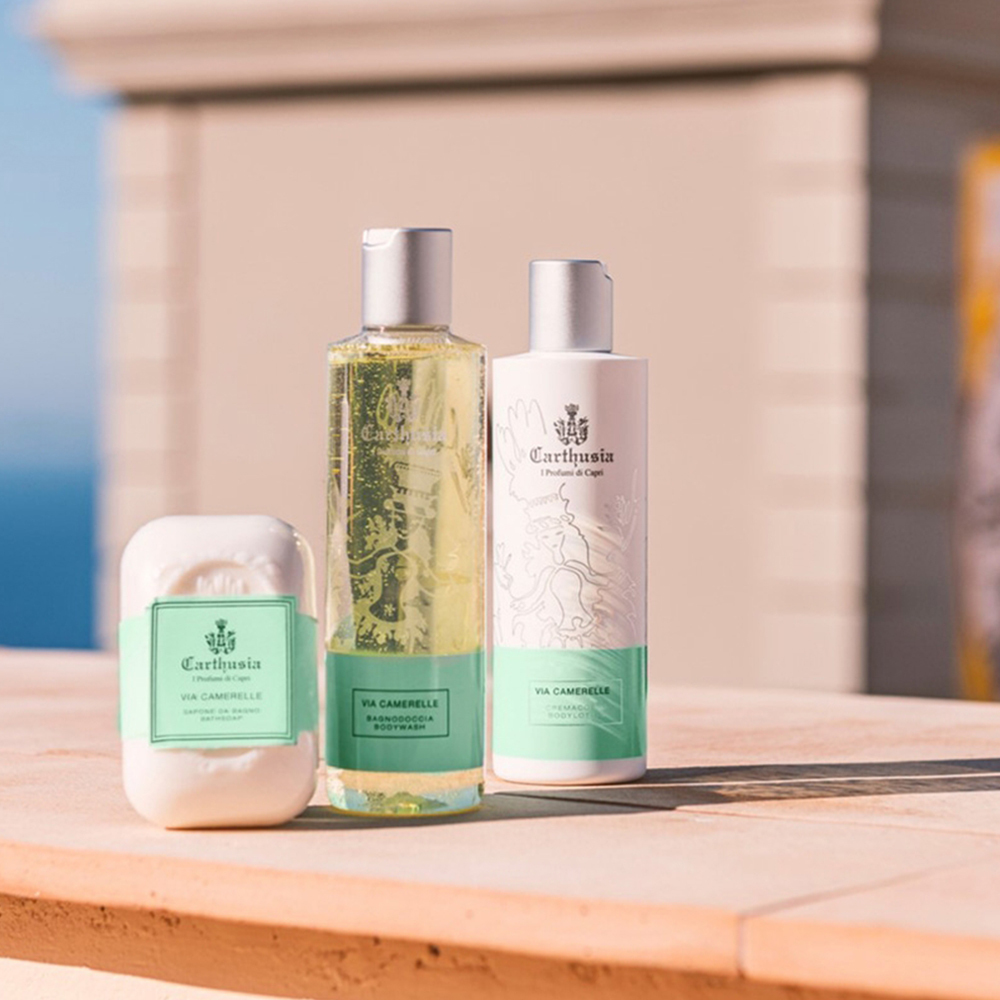義大利 Carthusia｜漫步卡梅雷勒街香水沐浴露/Via Camerelle-良品出清-售出不退