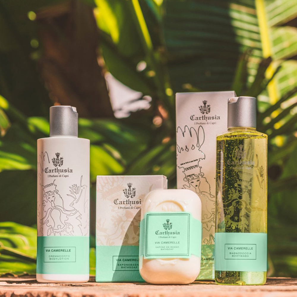 義大利 Carthusia｜漫步卡梅雷勒街香水沐浴露/Via Camerelle-良品出清-售出不退