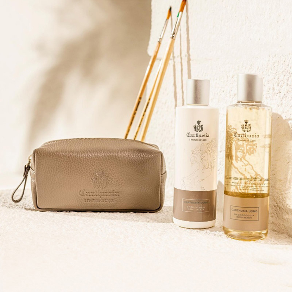 義大利 Carthusia｜卡希亞紳士香水身體乳液/Carthusia Uomo