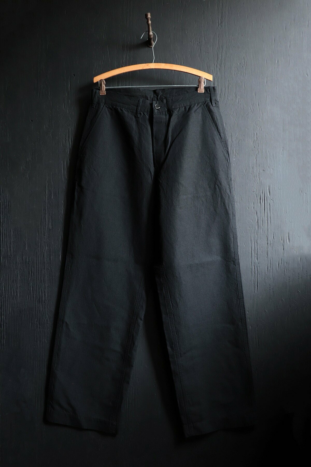 Black Sign “Saya”Adjustable Waist Trousers / Saya Black