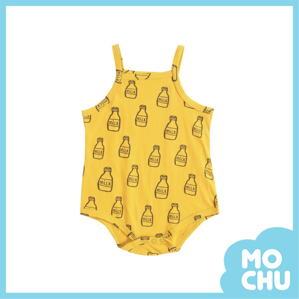 好多牛奶肩帶式包屁衣