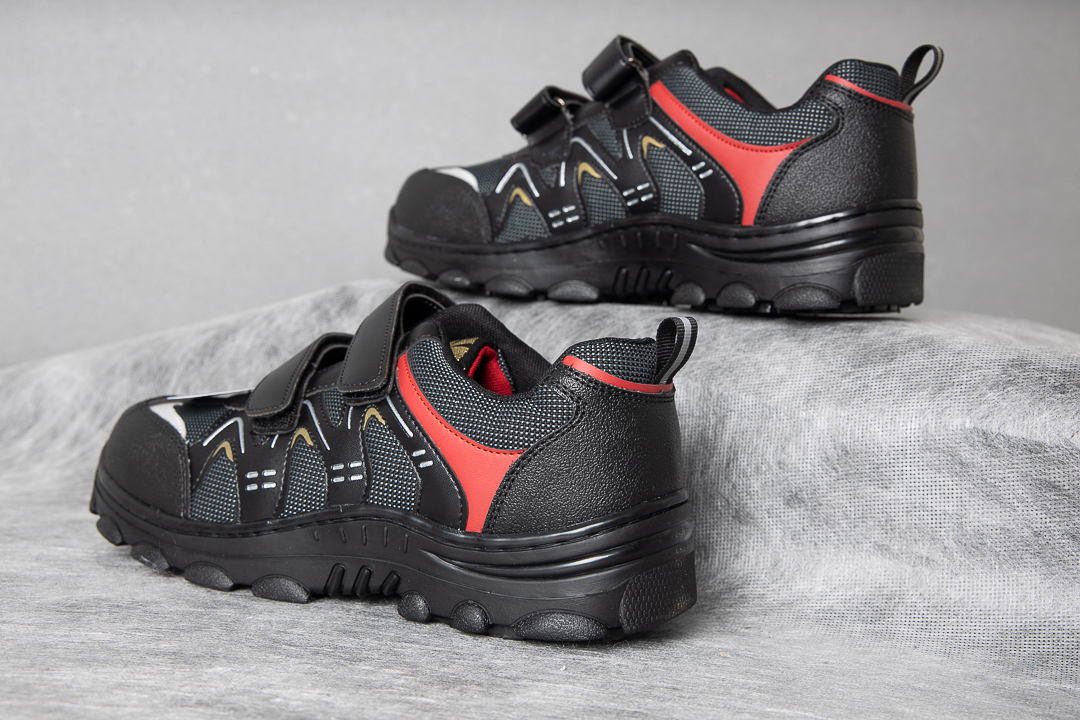 癸海GUIHAI│運動鋼頭安全鞋│防穿刺│黑紅│【619】