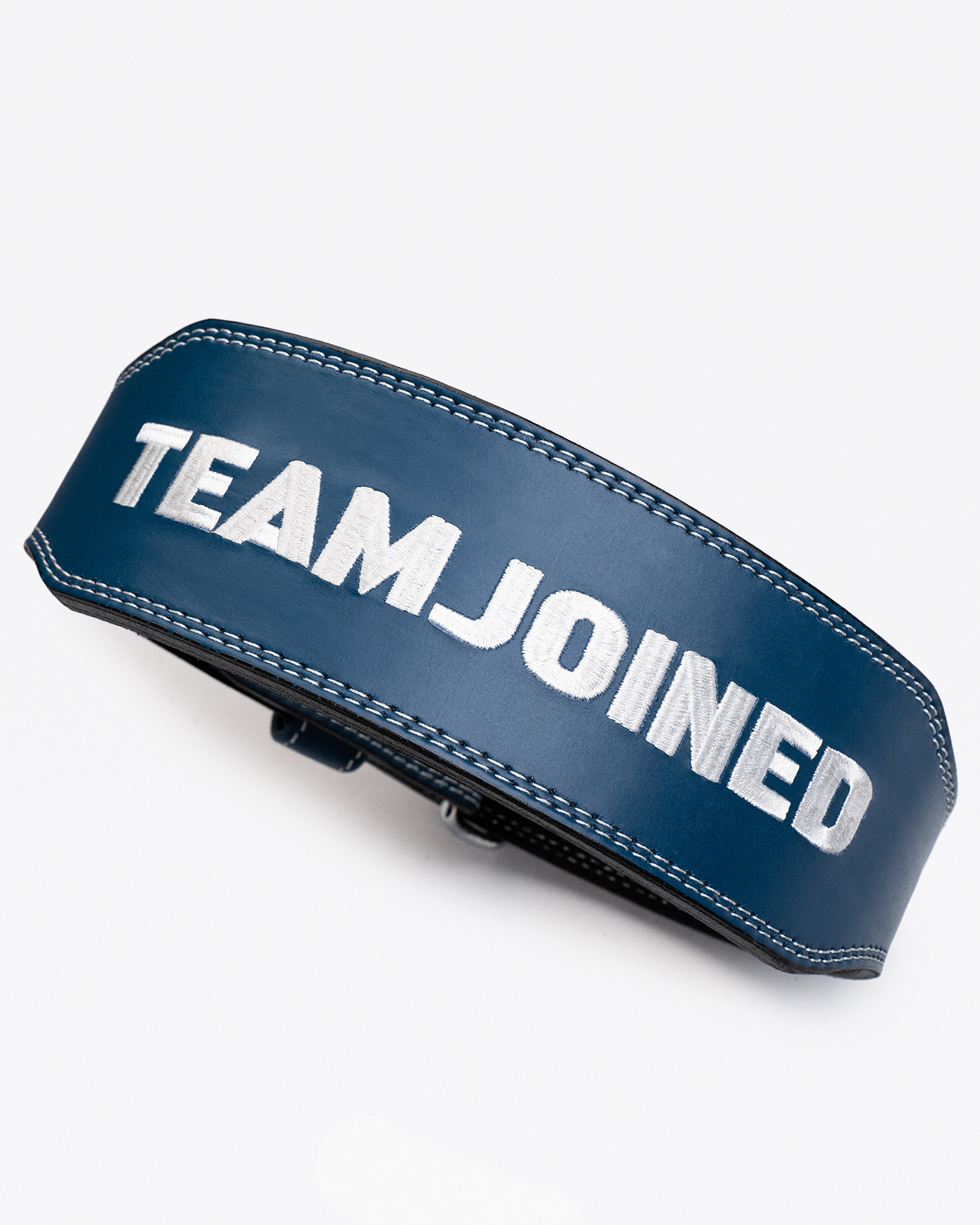 Joined® 8MM 牛皮健美腰帶【軍藍】