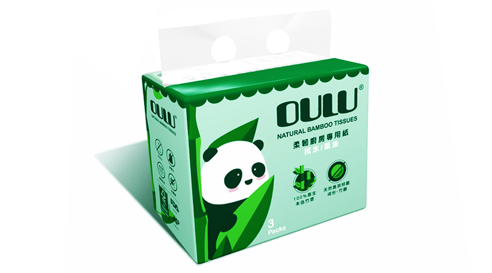 純竹漿廚房專用紙 (2 層) 1 袋 3 包