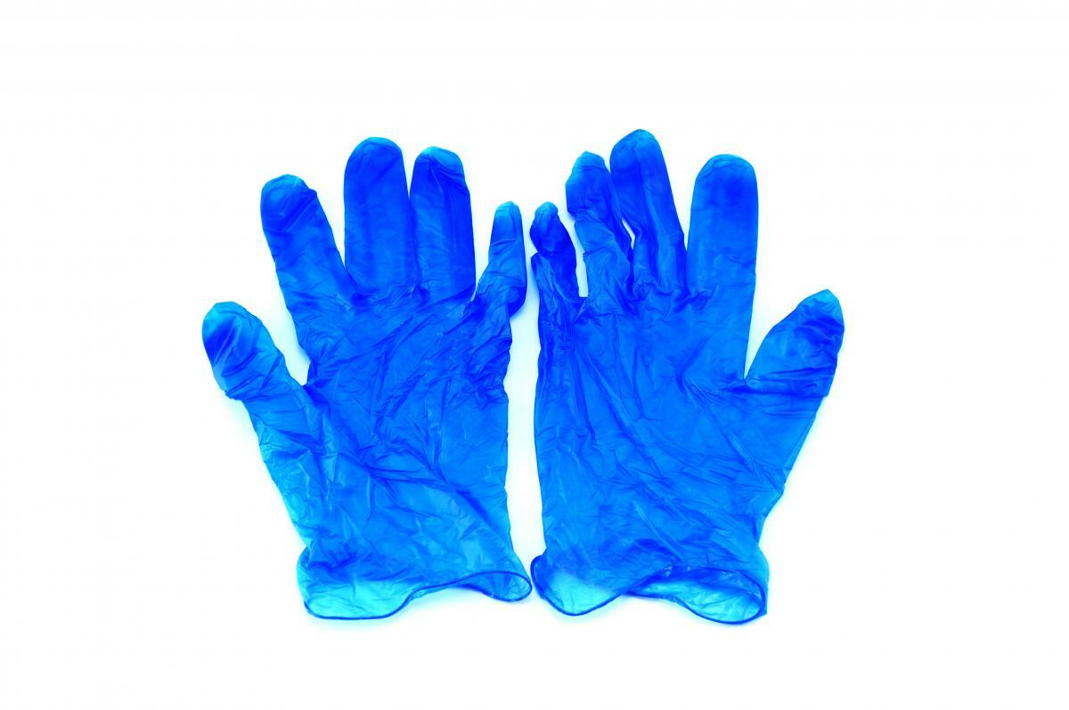 (大碼) (綠色盒) 一次性乙烯基手套 (100Pcs) 非醫用 Disposable Vinyl Gloves 塑料 一次性手套 染髮 衛生 BBQ 居家生活之良品 保護手部皮膚(非XPOWER品牌)