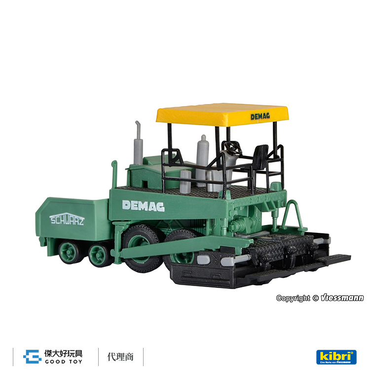 Kibri 11658 (HO kit) DEMAG DF120P SchwarzBau 鋪路機