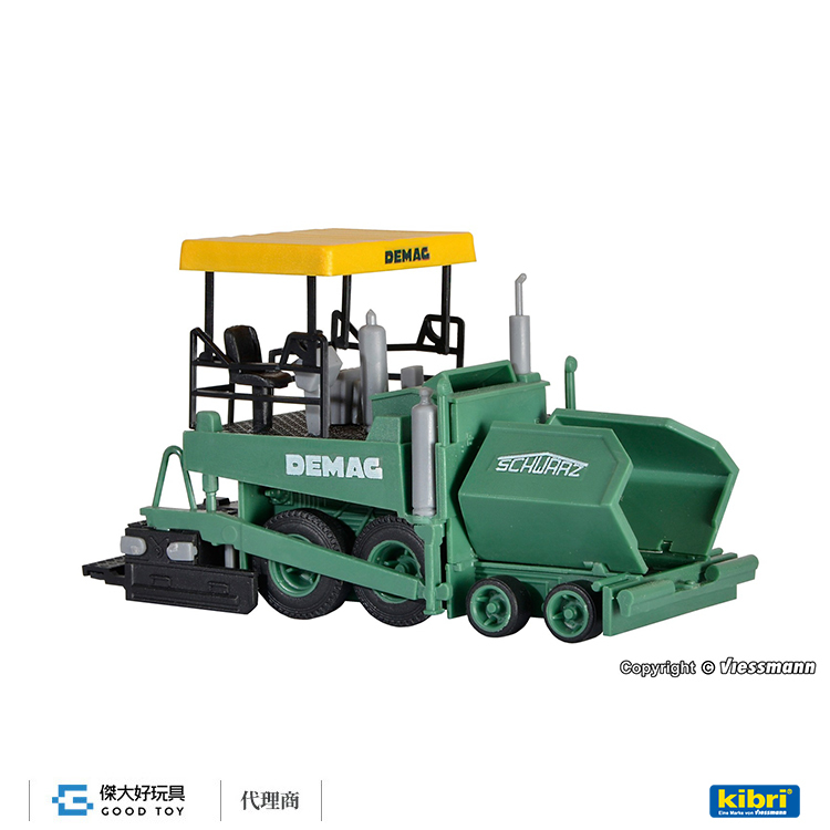 Kibri 11658 (HO kit) DEMAG DF120P SchwarzBau 鋪路機