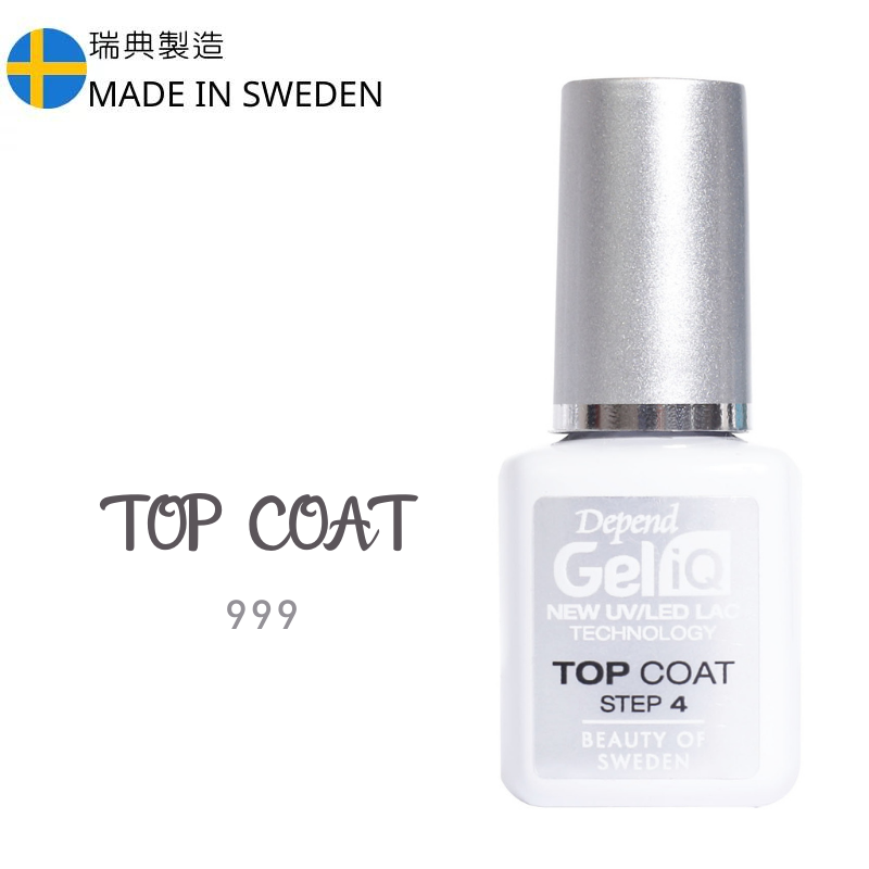 Gel iQ UV/LED 凝膠甲油 - 面油凝膠  #999