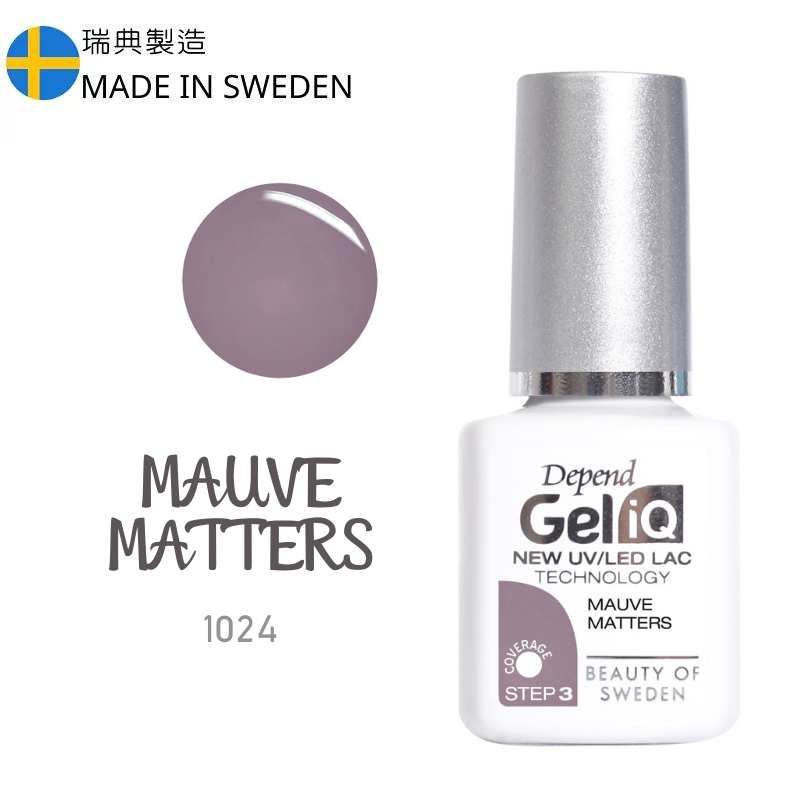 Gel iQ 顏色凝膠 - 深灰紫色(不透明)  #1024