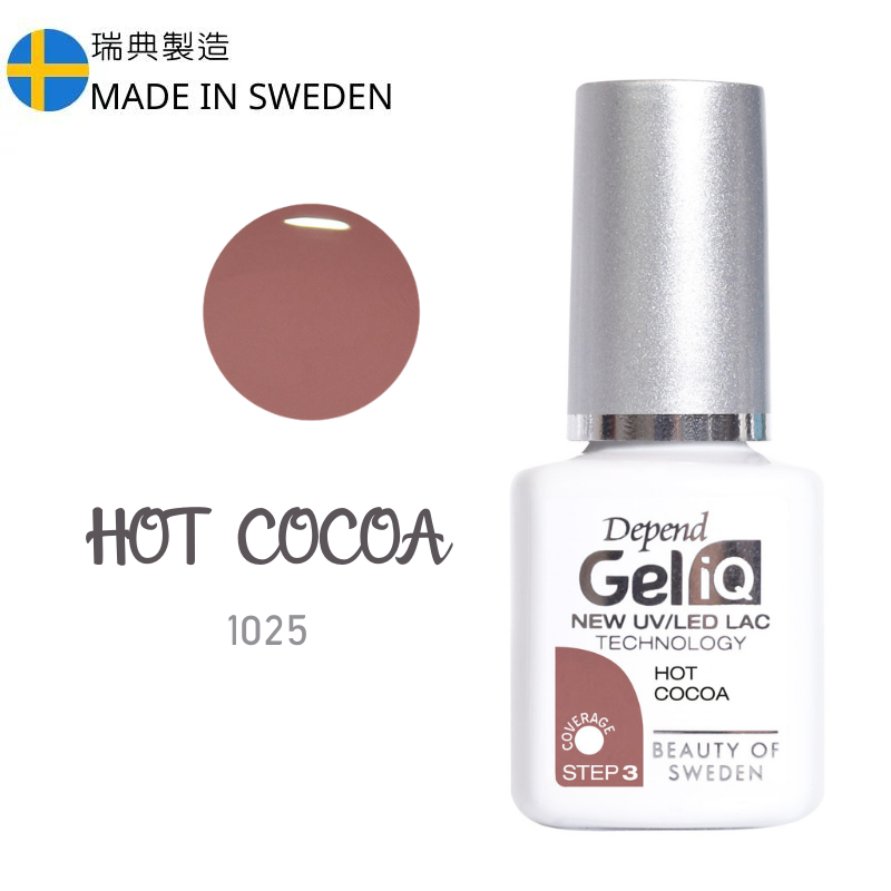 Gel iQ 顏色凝膠 - 朱古力啡色(不透明)  #1025