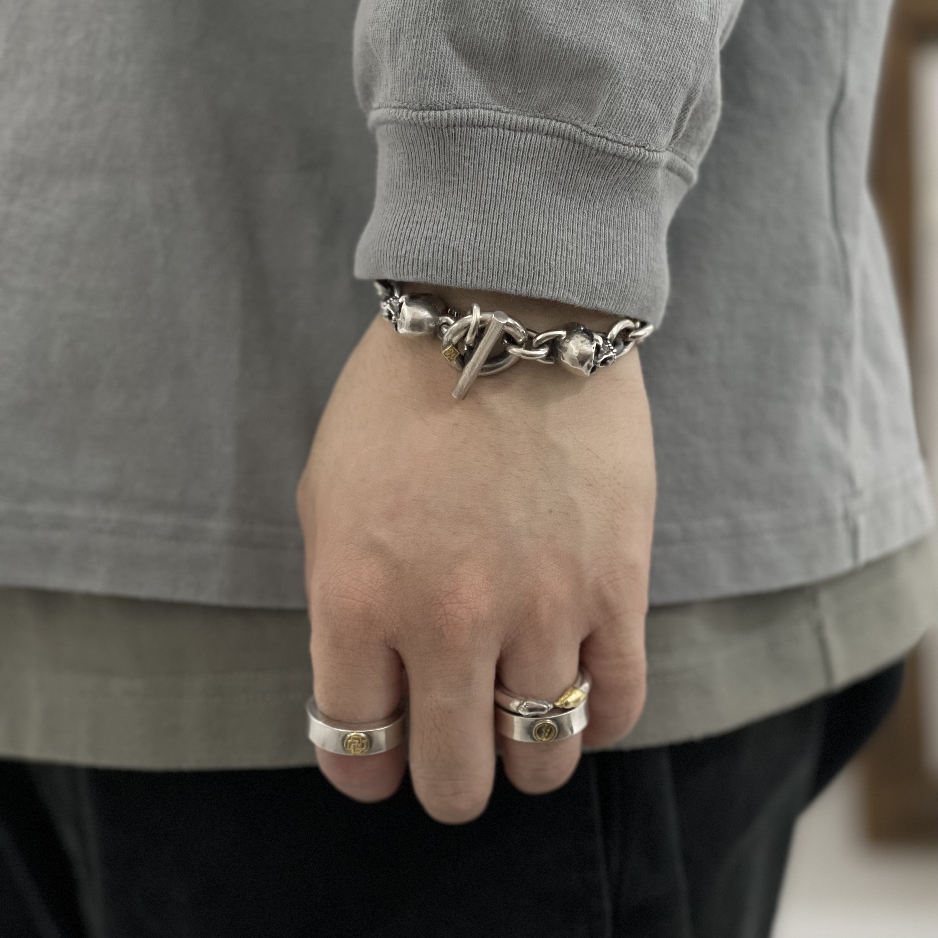 FateCo K18/銀 雙頭鷹戒