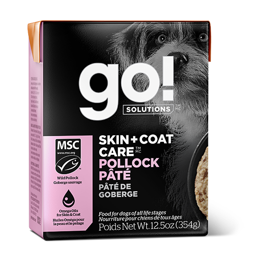 GO! SOLUTIONS™ 護膚美毛系列 鱈魚醬狗糧配方(香港行貨)