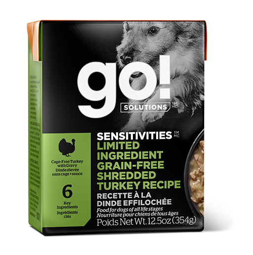 GO! SOLUTIONS™ 低敏美毛系列 無穀物火雞絲狗糧配方(香港行貨)