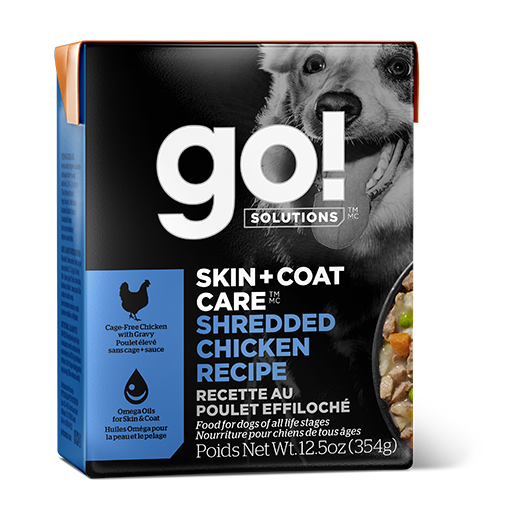 GO! SOLUTIONS™ 護膚美毛系列 雞肉絲狗糧配方(香港行貨)