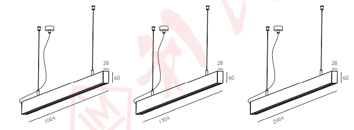 Raynice (砂黑) - 48V 磁吸吊裝路軌 (1米/1.5米/2米)