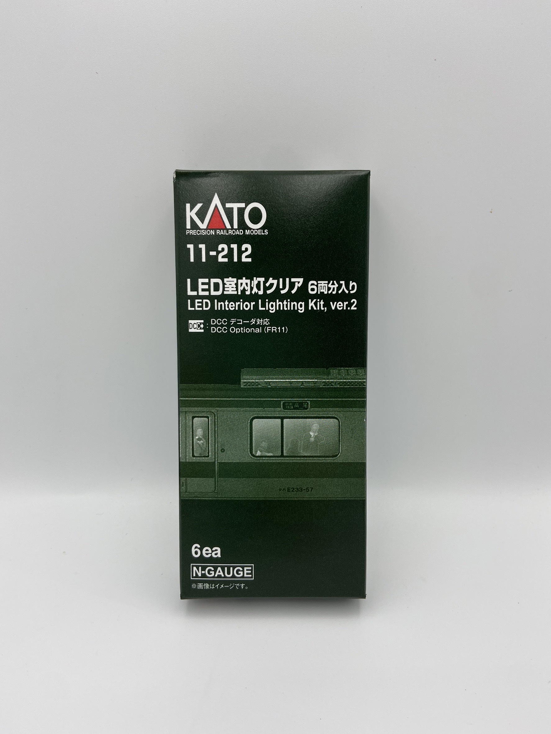 Amazon.co.jp: KATO Nゲージ LED室内灯クリア 6両分入 11-212 2