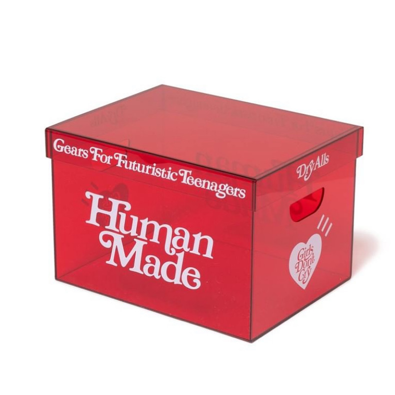 Human Made x Girls Don't Cry GDC Arcylic File Box (Red)