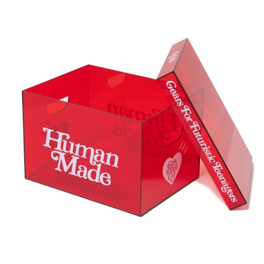 Human Made x Girls Don't Cry GDC Arcylic File Box (Red)