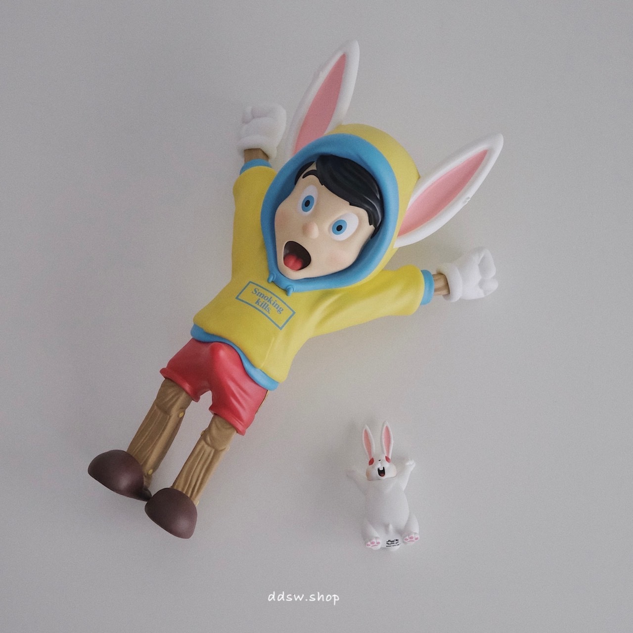 Mighty Jaxx A Wood Awakening x FR2 晨勃小木偶與小兔子