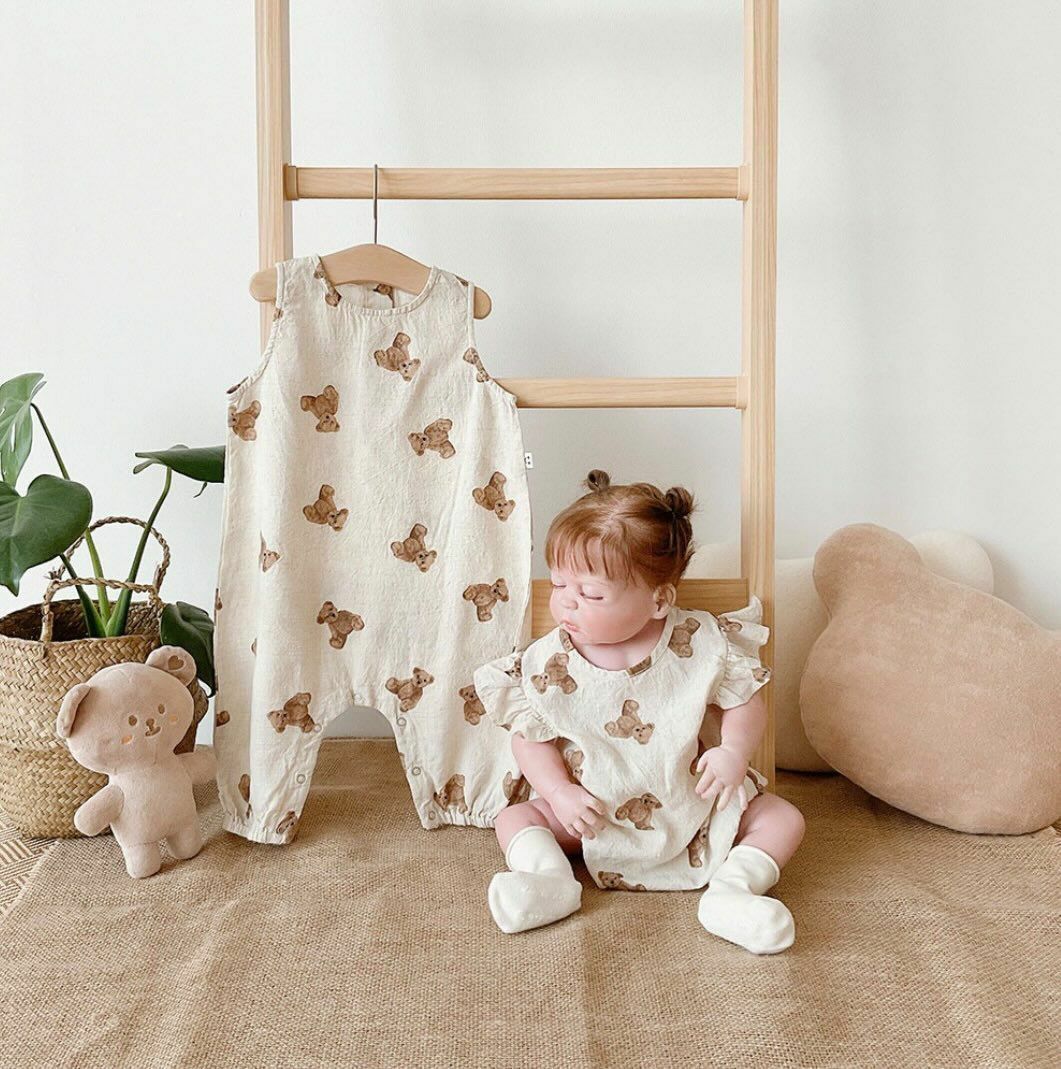 Dot to Dot 熊熊背心包被衣 / 褲