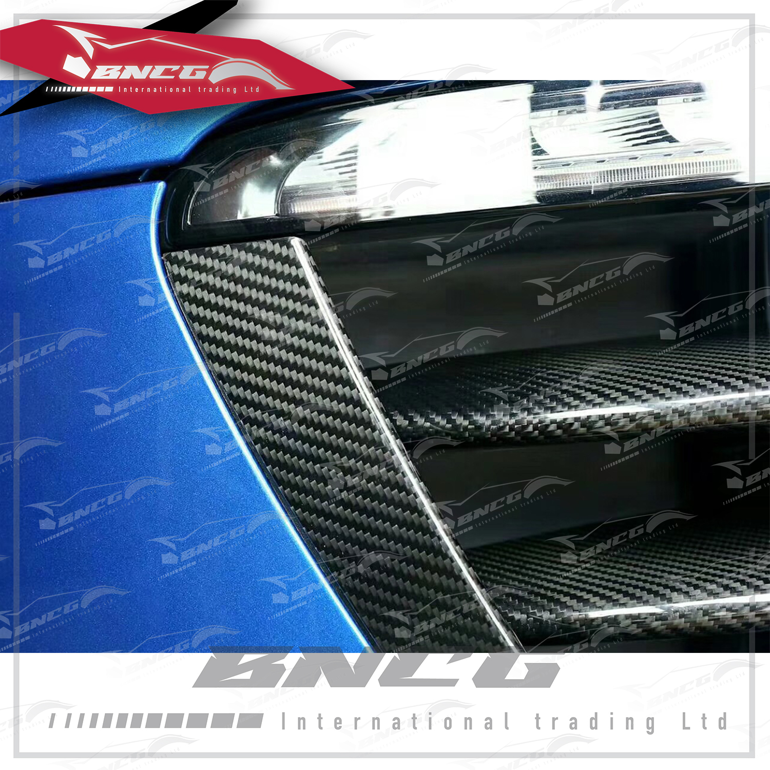 保時捷 Porsche Macan 14-17年式 改裝 卡夢 乾碳纖維 外觀件 空力套件 貼片式 霧燈飾件