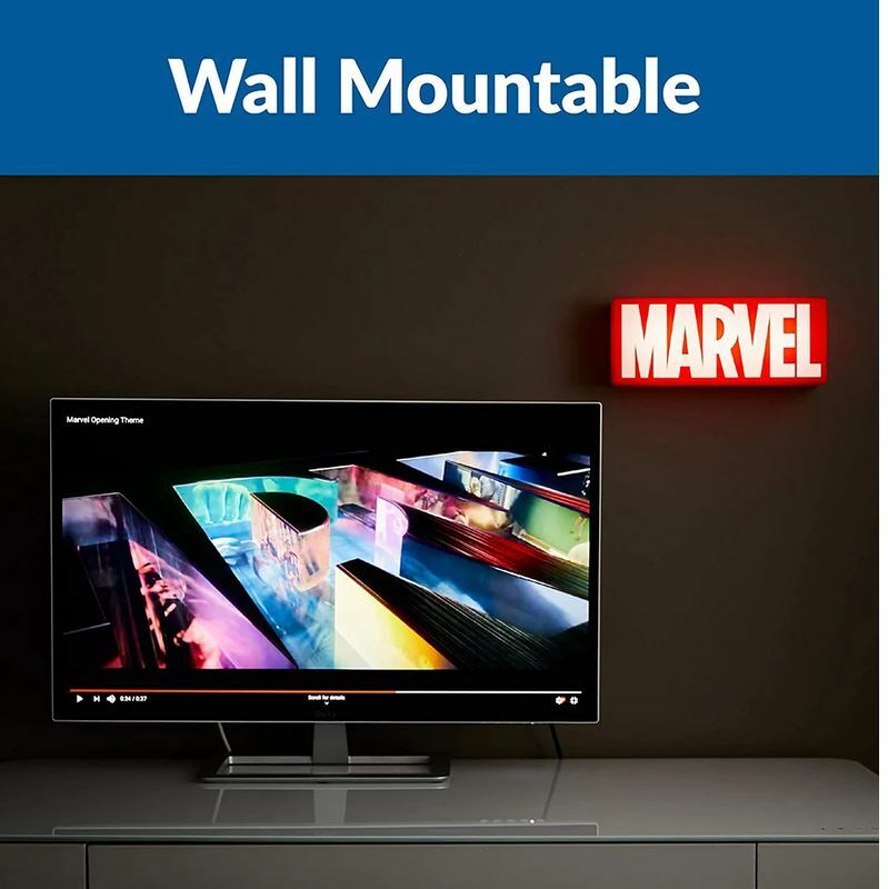 Marvel Logo立體LED造型燈