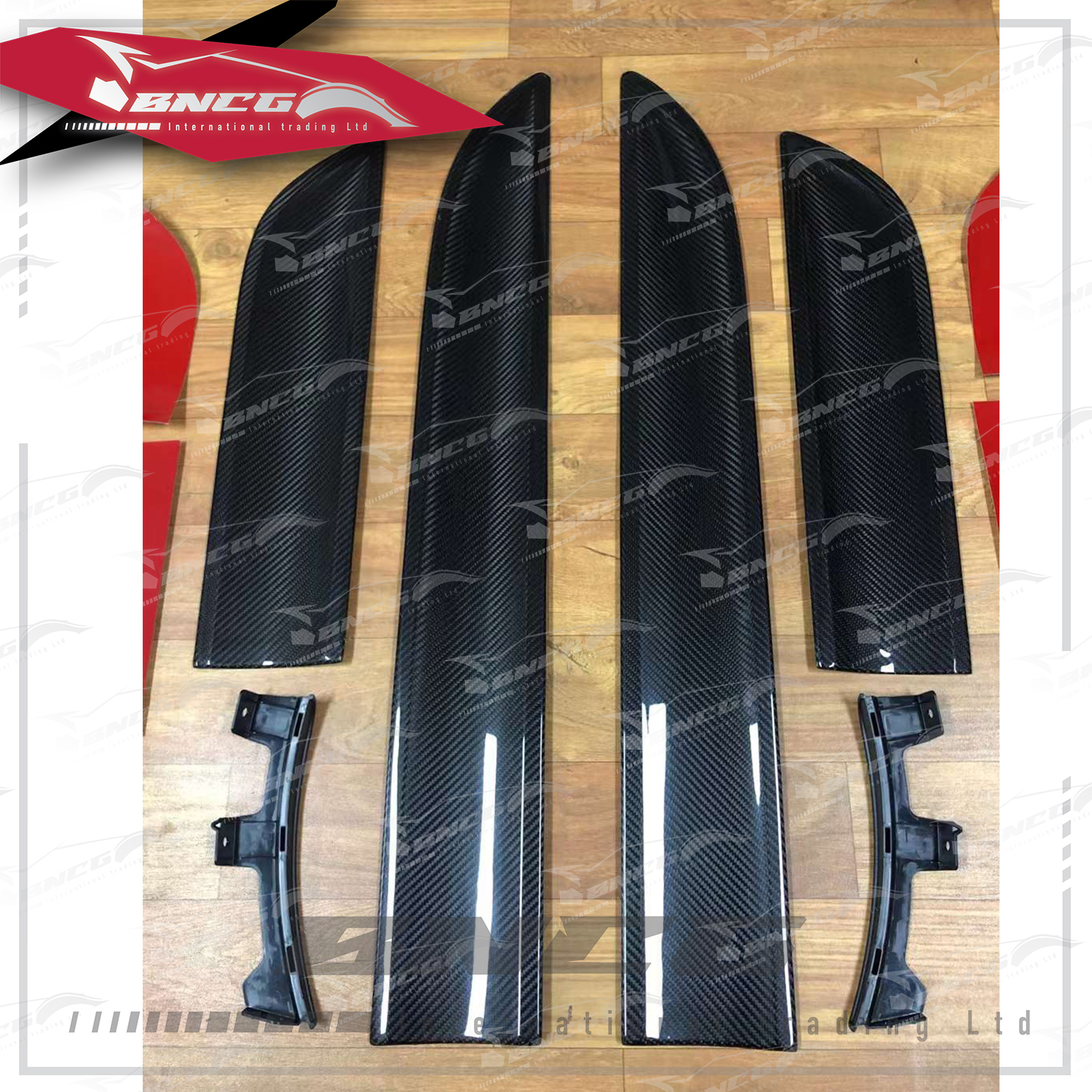 保時捷 Porsche Macan 14-21年式 改裝 卡夢 乾碳纖維 外觀件 空力套件 貼片式 車門 飾板