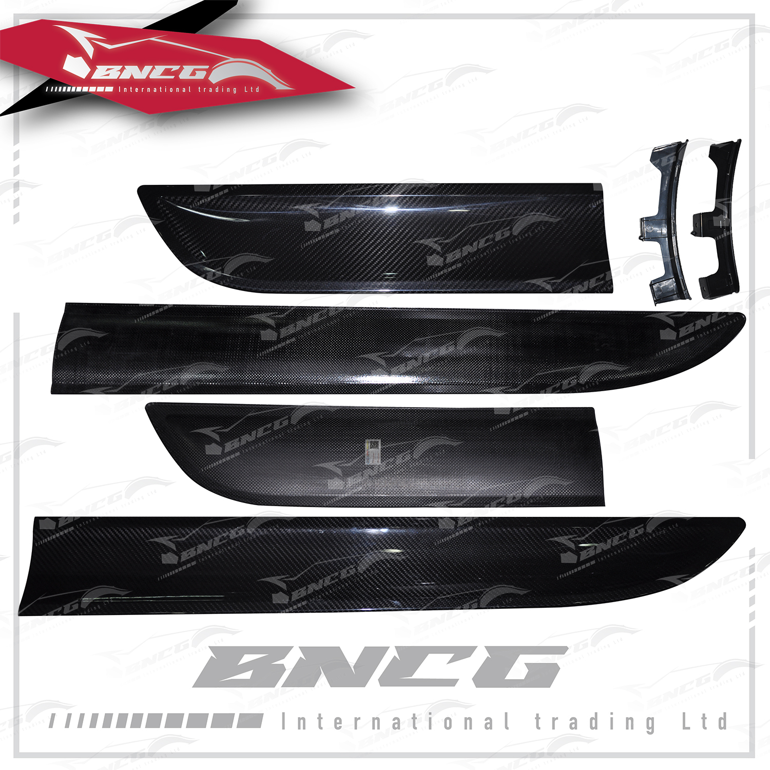 保時捷 Porsche Macan 14-21年式 改裝 卡夢 乾碳纖維 外觀件 空力套件 貼片式 車門 飾板