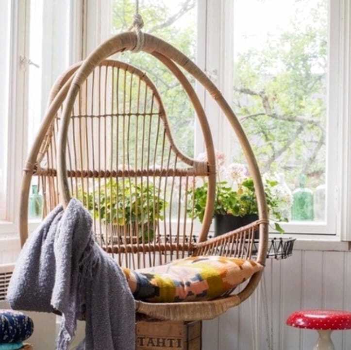 Rattan Swing/ Rattan Hanging Chair (FOC Cushion)