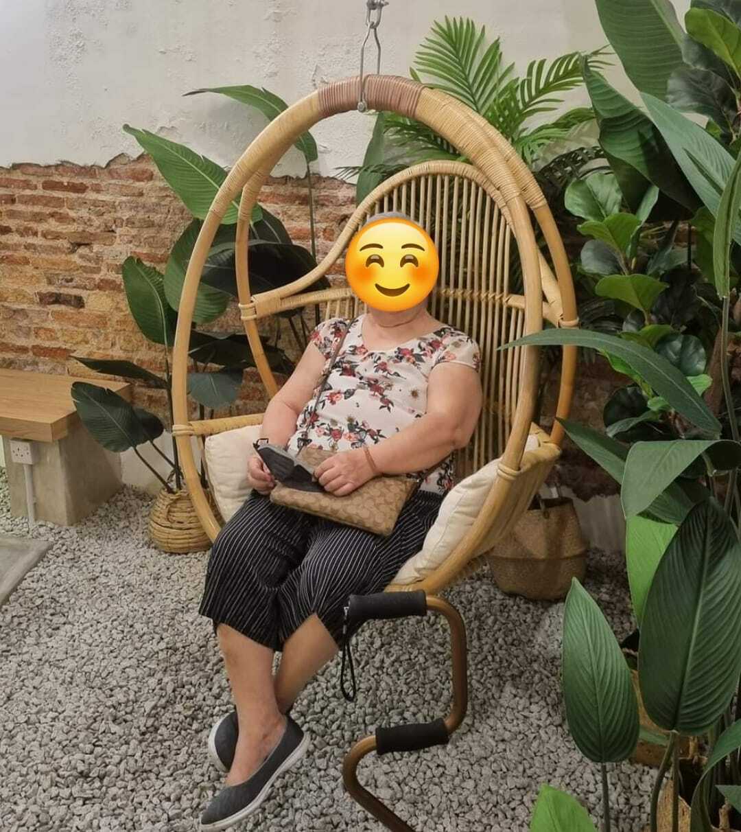 Rattan Swing/ Rattan Hanging Chair (FOC Cushion)
